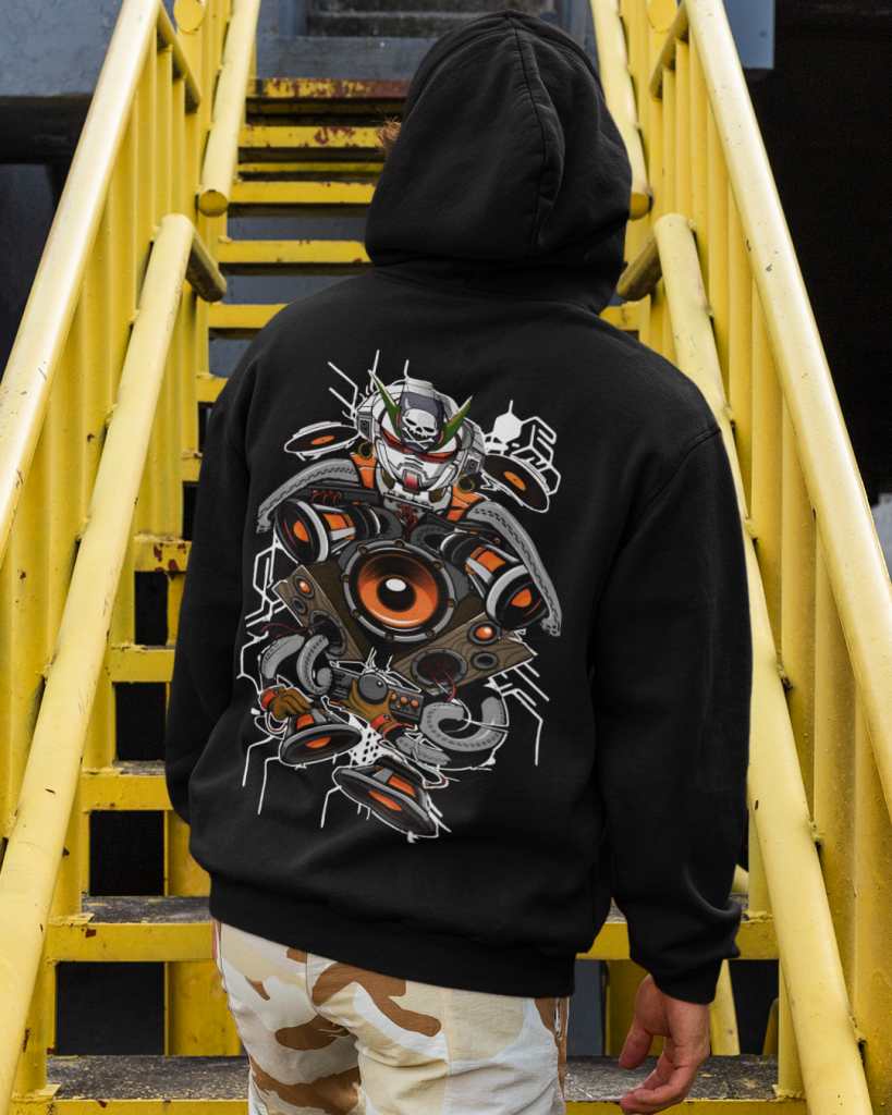 Hoodie mit grafischem Design